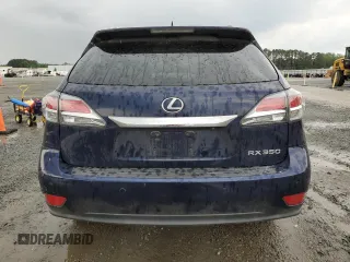 2015 Lexus RX 350 with VIN 2T2BK1BA5FC272701, listed as a Copart auction lot 58816635 with 169,168 mi miles and Salvage title. Bid and sale history available at DreamBid. Image 6.