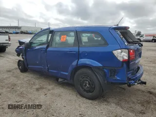 2015 Dodge Journey American Value Pkg with VIN 3C4PDCAB6FT599910, listed as a Copart auction lot 79610384 with 0 mi miles and Salvage Title. Bid and sale history available at carsss.com. Image 2.