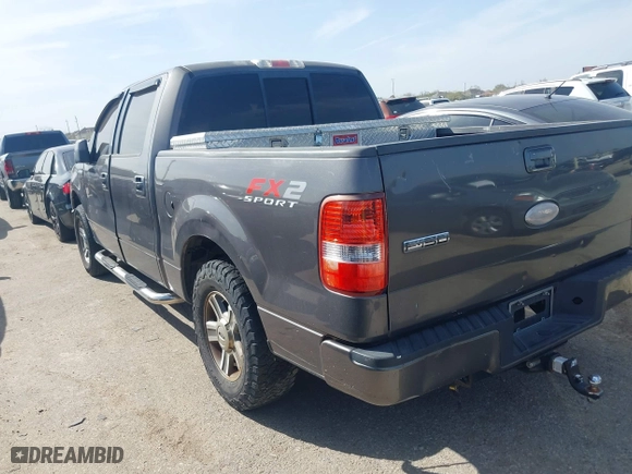 2007 Ford F-150 XLT with VIN 1FTPW12V57KC78483, listed as a IAAI auction lot 41793892 with 147,624 mi miles. Bid and sale history available at carsss.com. Image 3.