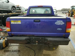 1995 Ford Ranger XLT with VIN 1FTCR10X5STA57950, listed as a Copart auction lot 51789145 with 137,261 mi miles and Salvage Title. Bid and sale history available at carsss.com. Image 6.
