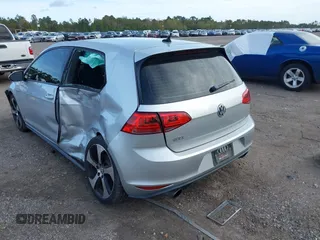 2015 Volkswagen GTI S with VIN 3VWYT7AU9FM092829, listed as a IAAI auction lot 40816559 with 112,176 mi miles and . Bid and sale history available at DreamBid. Image 3.