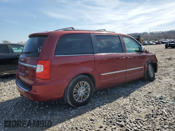 2013 Chrysler Town & Country Touring L with VIN 2C4RC1CG6DR559514, listed as a Copart auction lot 50955445 with 174,611 mi miles and Salvage Title. Bid and sale history available at DreamBid. Image 3.