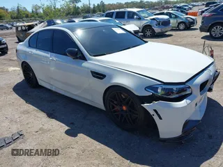 2013 BMW M5 with VIN WBSFV9C58DC772878, listed as a IAAI auction lot 41775691 with 36,982 mi miles. Bid and sale history available at carsss.com. Image 1.