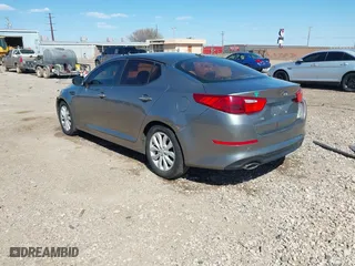 2015 Kia Optima LX with VIN 5XXGM4A77FG399907, listed as a IAAI auction lot 41780382 with 133,797 mi miles. Bid and sale history available at carsss.com. Image 3.