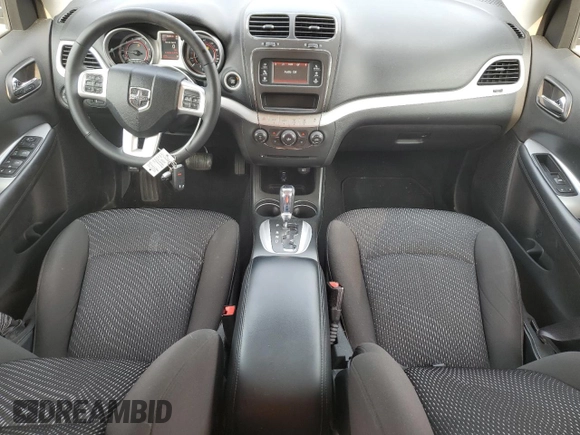 2017 Dodge Journey SXT with VIN 3C4PDCBG5HT599636, listed as a Copart auction lot 60121895 with 54,659 mi miles and Salvage title. Bid and sale history available at DreamBid. Image 8.