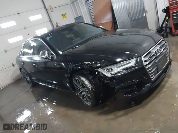 2018 Audi S4 Prestige with VIN WAUC4AF49JA001268, listed as a IAAI auction lot 41613652 with 73,264 mi miles. Bid and sale history available at carsss.com. Image 1.