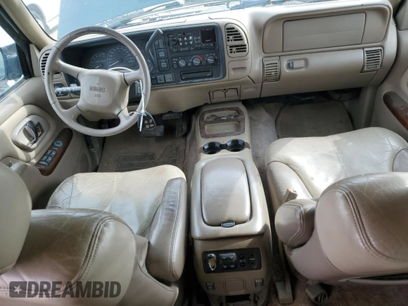 2000 GMC Denali z VIN 1GKEK13R0YR151206, wystawiony jako Copart lot #45600725 z przebiegiem 227 169 mil mil oraz Czysty tytuł • Clean title. Historia ofert i sprzedaży dostępna na DreamBid. Obrazek 8.