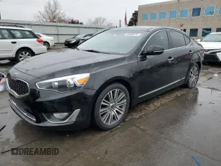 2015 Kia Cadenza Premium with VIN KNALN4D78F5168684, listed as a Copart auction lot 45050375 with 94,883 mi miles and Salvage Title. Bid and sale history available at carsss.com. Image 1.
