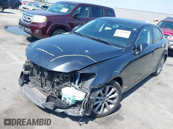 2009 Lexus IS 250 with VIN JTHBK262592083464, listed as a IAAI auction lot 42405805 with 83,968 mi miles and . Bid and sale history available at DreamBid. Image 18.