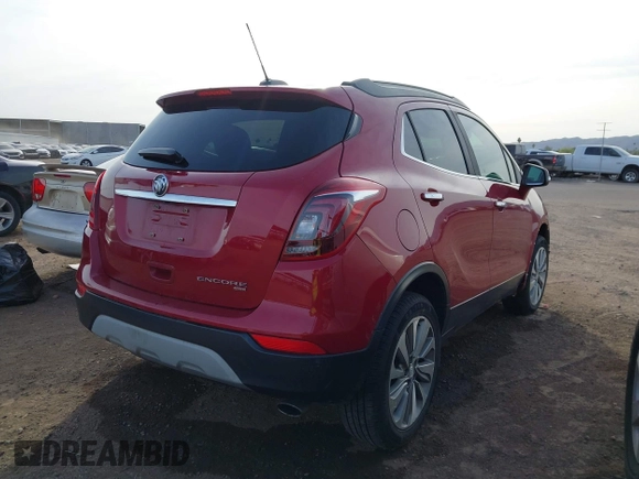 2019 Buick Encore Preferred with VIN KL4CJESBXKB829956, listed as a IAAI auction lot 41859417 with 33,540 mi miles. Bid and sale history available at carsss.com. Image 4.