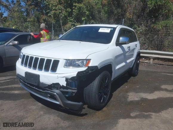 2014 Jeep Grand Cherokee Limited with VIN 1C4RJFBG4EC335916, listed as a IAAI auction lot 41847209 with 267,621 mi miles. Bid and sale history available at carsss.com. Image 2.