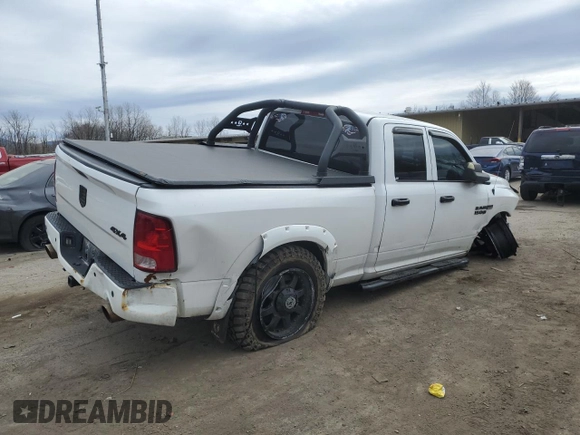 2014 Ram 1500 Tradesman with VIN 1C6RR7FT4ES299860, listed as a Copart auction lot 51069095 with 0 mi miles and Salvage Title. Bid and sale history available at carsss.com. Image 3.
