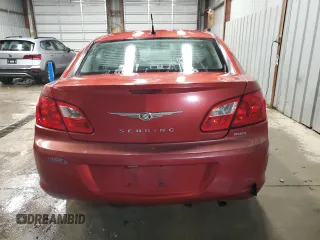 2010 Chrysler Sebring Limited with VIN 1C3CC5FB1AN229760, listed as a Copart auction lot 81709194 with 199,836 mi miles and Salvage Title. Bid and sale history available at carsss.com. Image 6.