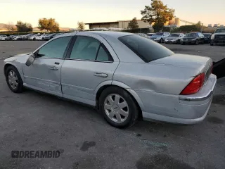 2002 Lincoln LS w/Base Pkg with VIN 1LNHM87A92Y620057, listed as a Copart auction lot 41881075 with 179,859 mi miles and Salvage Title. Bid and sale history available at carsss.com. Image 2.