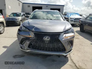 2019 Lexus NX 300 with VIN JTJBARBZ4K2203564, listed as a Copart auction lot 61621605 with 117,065 mi miles and Salvage title. Bid and sale history available at DreamBid. Image 5.
