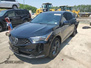 2024 Acura RDX w/A-Spec Package with VIN 5J8TC2H64RL007068, listed as a Copart auction lot 58943164 with 5,684 mi miles and Salvage Title. Bid and sale history available at DreamBid. Image 1.