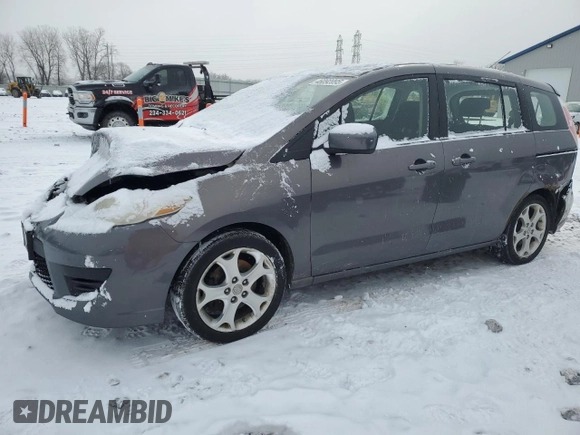 2010 Mazda 5 Sport с VIN JM1CR2W39A0379615, выставлен на аукционе Copart как лот 46092095 с пробегом 120 554 миль миль и Списание • Salvage title. История ставок и продаж доступна на DreamBid. Изображение 1.