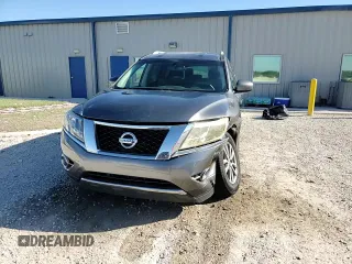 2016 Nissan Pathfinder SV with VIN 5N1AR2MNXGC618121, listed as a Copart auction lot 49556115 with 97,409 mi miles and Salvage Title. Bid and sale history available at carsss.com. Image 15.