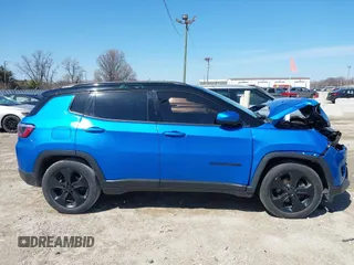 2021 Jeep Compass Altitude with VIN 3C4NJCBB0MT523322, listed as a IAAI auction lot 41989408 with 64,880 mi miles. Bid and sale history available at carsss.com. Image 13.