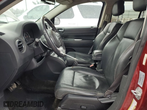 2017 Jeep Compass High Altitude with VIN 1C4NJDEB9HD170222, listed as a Copart auction lot 46643865 with 121,338 mi miles and Clean Title. Bid and sale history available at DreamBid. Image 7.
