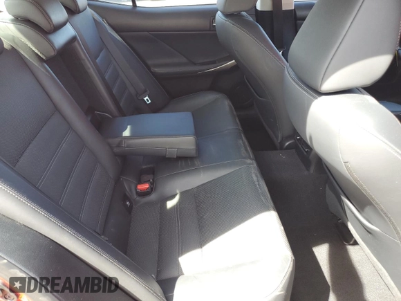 2015 Lexus IS 250 with VIN JTHCF1D2XF5017427, listed as a Copart auction lot 49825695 with 115,850 mi miles and Salvage Title. Bid and sale history available at DreamBid. Image 10.
