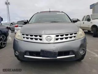 2007 Nissan Murano S with VIN JN8AZ08WX7W626069, listed as a Copart auction lot 64867864 with 135,636 mi miles and Salvage Title. Bid and sale history available at carsss.com. Image 5.