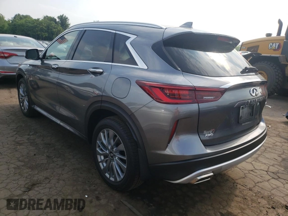 2024 Infiniti QX50 Luxe с VIN 3PCAJ5BB6RF106190, выставлен на аукционе Copart как лот 60608185 с пробегом 9 480 миль миль и Списание • Salvage title. История ставок и продаж доступна на DreamBid. Изображение 2.