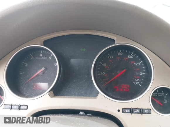 2003 Audi A4 1.8T with VIN WAUAC48H13K028750, listed as a IAAI auction lot 41539326 with 215,152 mi miles. Bid and sale history available at carsss.com. Image 7.