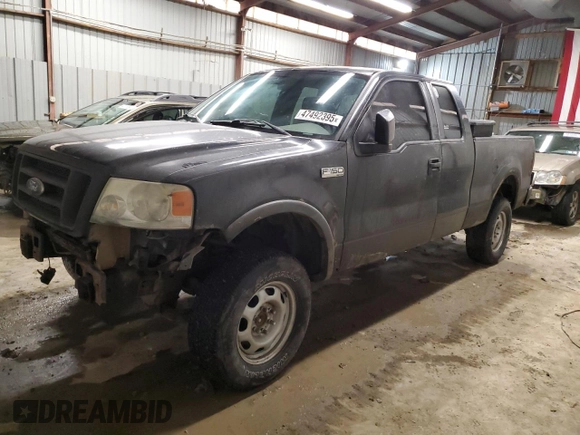2007 Ford F-150 STX with VIN 1FTRX14W27NA01090, listed as a Copart auction lot 47492395 with 263,087 mi miles and Clean Title. Bid and sale history available at carsss.com. Image 1.