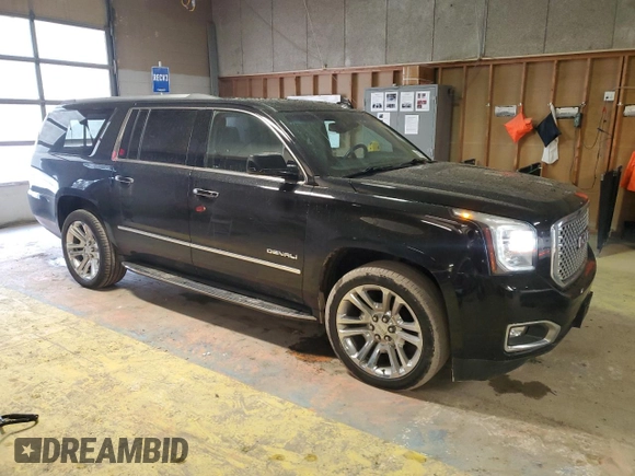 2017 GMC Yukon XL Denali with VIN 1GKS2HKJ1HR294897, listed as a Copart auction lot 45188175 with 153,009 mi miles and Salvage Title. Bid and sale history available at carsss.com. Image 4.