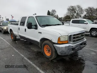 2003 Ford F-350 XL with VIN 1FTSW30F63EB07672, listed as a Copart auction lot 44244575 with 243,624 mi miles and Salvage Title. Bid and sale history available at DreamBid. Image 4.