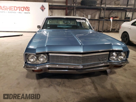 1970 Chevrolet Impala with VIN 164470J259266, listed as a Copart auction lot 67482764 with 48,396 mi miles and Salvage title. Bid and sale history available at DreamBid. Image 5.