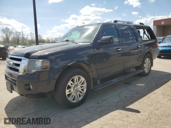 2011 Ford Expedition Max Limited with VIN 1FMJK2A56BEF06101, listed as a Copart auction lot 54401405 with 210,159 mi miles and Salvage title. Bid and sale history available at DreamBid. Image 1.