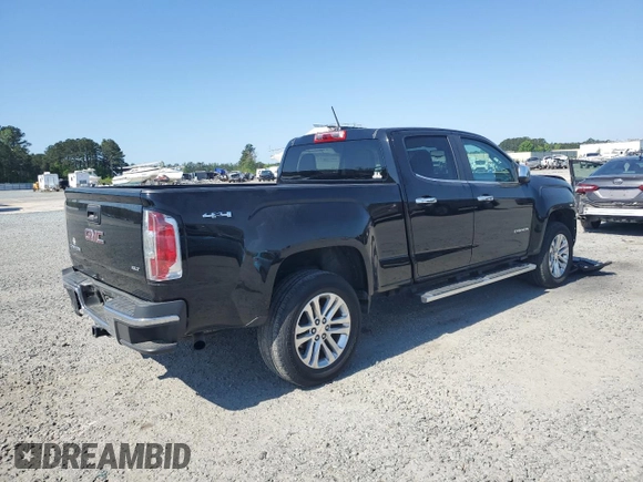 2015 GMC Canyon 4WD SLT with VIN 1GTG6CE32F1256905, listed as a Copart auction lot 53630855 with 79,281 mi miles and Salvage Title. Bid and sale history available at carsss.com. Image 3.