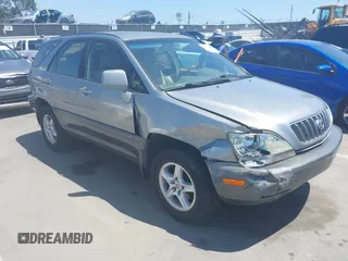 2001 Lexus RX 300 with VIN JTJGF10U810113697, listed as a IAAI auction lot 42215644 with 221,419 mi miles and . Bid and sale history available at DreamBid. Image 1.