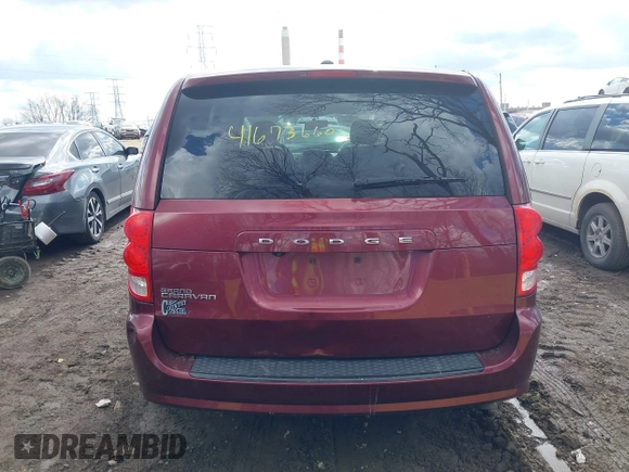 2017 Dodge Grand Caravan SE with VIN 2C4RDGBG6HR846178, listed as a IAAI auction lot 41673660 with 92,808 mi miles and . Bid and sale history available at DreamBid. Image 17.