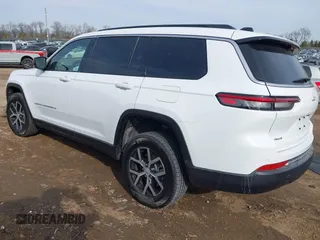2024 Jeep Grand Cherokee Limited with VIN 1C4RJKBG2R8625086, listed as a IAAI auction lot 41461558 with 3,001 mi miles and . Bid and sale history available at DreamBid. Image 3.