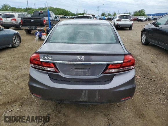 2015 Honda Civic SE z VIN 19XFB2F74FE087468, wystawiony jako Copart lot #57939305 z przebiegiem 166 755 mil mil oraz Szkoda całkowita • Salvage title. Historia ofert i sprzedaży dostępna na DreamBid. Obrazek 6.