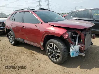 2019 Toyota RAV4 Adventure with VIN 2T3J1RFV4KW002468, listed as a Copart auction lot 60790095 with 102,591 mi miles and Salvage title. Bid and sale history available at DreamBid. Image 4.