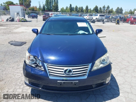 2011 Lexus ES 330 with VIN JTHBK1EG7B2449776, listed as a IAAI auction lot 42386792 with 105,056 mi miles and . Bid and sale history available at DreamBid. Image 12.