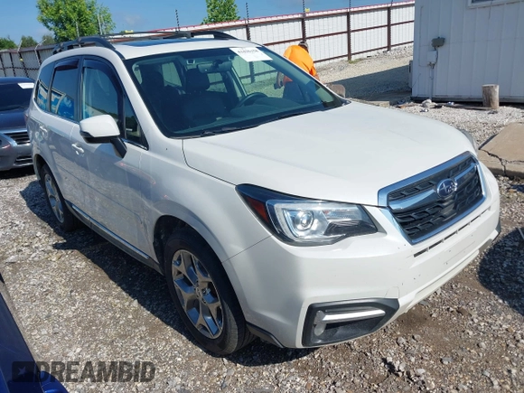 2018 Subaru Forester Touring z VIN JF2SJAWC3JH532103, wystawiony jako IAAI lot #42436358 z przebiegiem 92 711 mil mil oraz . Historia ofert i sprzedaży dostępna na DreamBid. Obrazek 1.