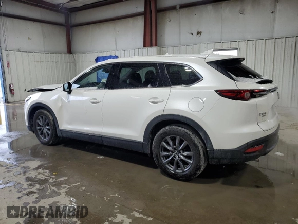 2022 Mazda CX-9 Touring with VIN JM3TCBCY7N0604340, listed as a Copart auction lot 46699465 with 45,478 mi miles and Salvage Title. Bid and sale history available at carsss.com. Image 2.
