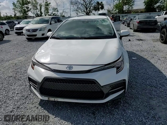 2022 Toyota Corolla SE with VIN JTDS4MCE7N3502392, listed as a Copart auction lot 51361415 with 52,402 mi miles and Salvage Title. Bid and sale history available at carsss.com. Image 11.