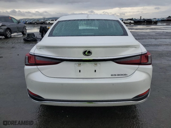 2024 Lexus ES with VIN 58ADA1C13RU054122, listed as a Copart auction lot 44346635 with 0 mi miles and Salvage Title. Bid and sale history available at carsss.com. Image 6.