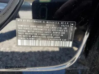 2015 Volkswagen Jetta SE with VIN 3VWD07AJ0FM414285, listed as a Copart auction lot 51930645 with 136,618 mi miles and Salvage title. Bid and sale history available at DreamBid. Image 12.