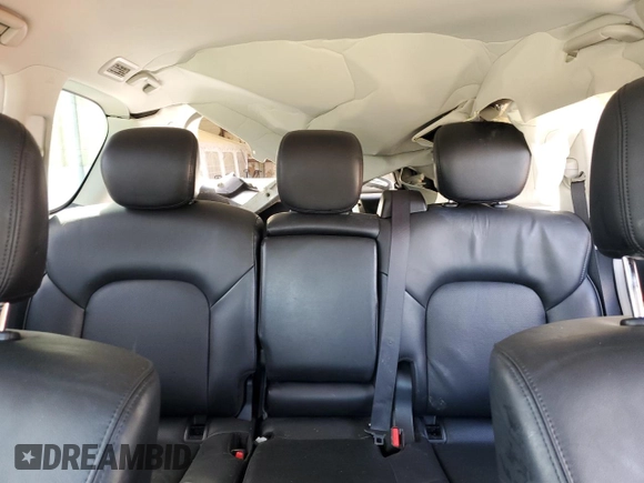 2023 Nissan Armada SL with VIN JN8AY2BD6P9692767, listed as a Copart auction lot 48138685 with 51,604 mi miles and Salvage Title. Bid and sale history available at carsss.com. Image 10.
