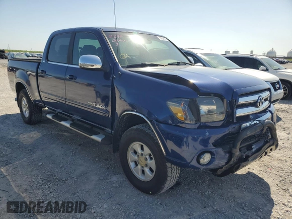 2006 Toyota Tundra SR5 with VIN 5TBET34186S514226, listed as a Copart auction lot 52534735 with 68,202 mi miles and Salvage Title. Bid and sale history available at DreamBid. Image 4.