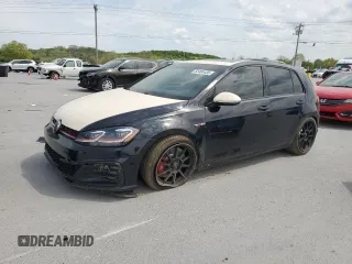 2019 Volkswagen Golf GTI S with VIN 3VW5T7AU9KM019831, listed as a Copart auction lot 53404435 with 81,059 mi miles and Salvage Title. Bid and sale history available at carsss.com. Image 1.