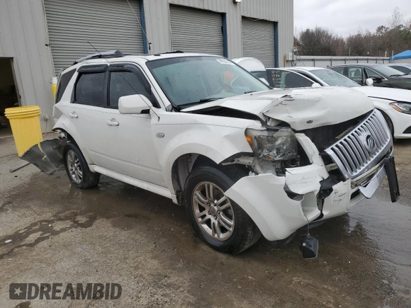 2009 Mercury Mariner Premier with VIN 4M2CU87G79KJ03236, listed as a Copart auction lot 84059324 with 130,335 mi miles and Salvage title. Bid and sale history available at DreamBid. Image 4.