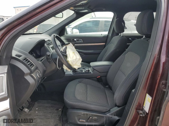 2018 Ford Explorer XLT with VIN 1FM5K8DH1JGC06933, listed as a Copart auction lot 50807535 with 73,252 mi miles and Salvage Title. Bid and sale history available at carsss.com. Image 7.